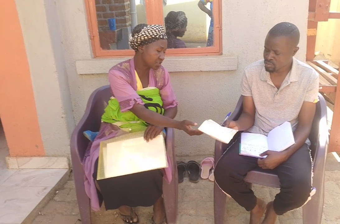 URVR field team with community members, Nakivale, June 21 2026